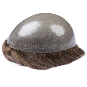 thin skin scallop front for men hair systems