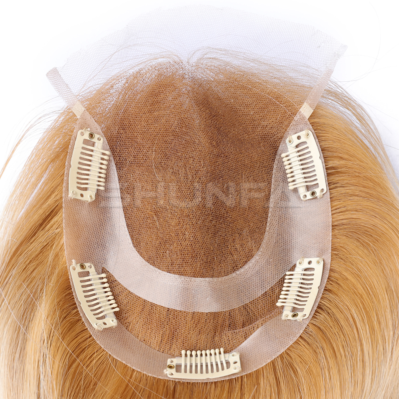 natural light weight hair topper pieces from shunfa hair