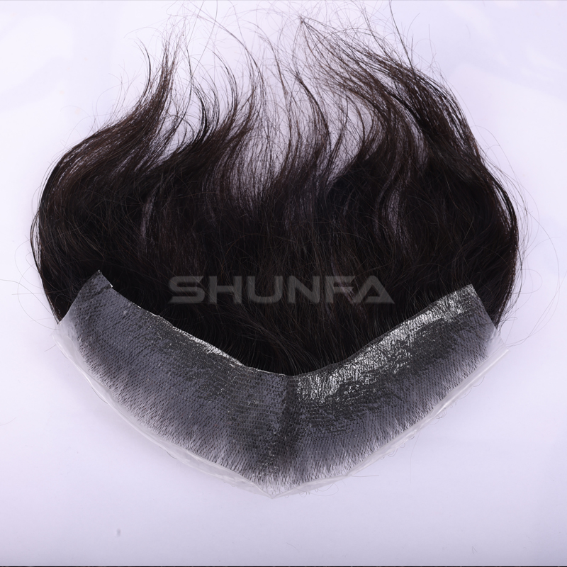 Thin skin frontal with super natural hairline from Shunfa Hair Replacement