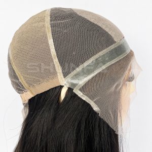Lace with Pu full cap wig for women