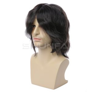 high quality full cap toupee for men