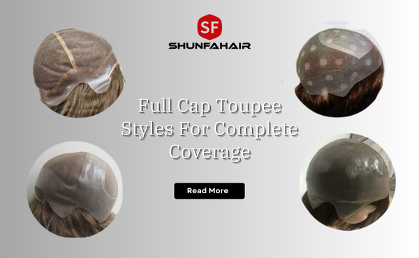 Full Cap Toupee Styles For Complete Coverage